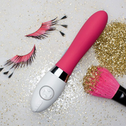 Lelo Liv Vibrating Dilator in Cerise used after treatment of vaginismus